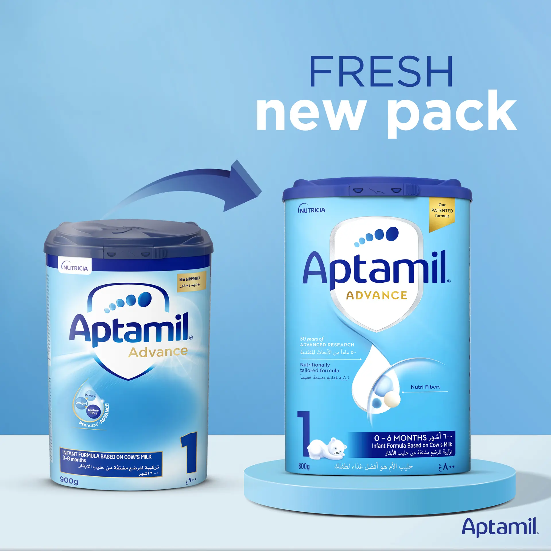 Aptamil Infant Milk (1) 800g - view 10