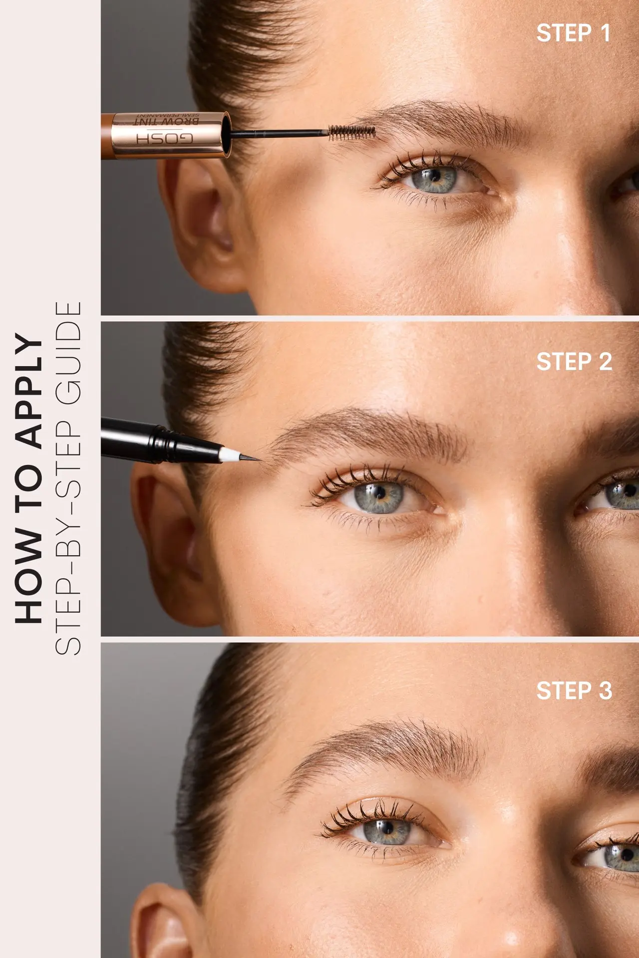 Gosh Brow Tint Dual-Ended Marker Dark Brown 002  - view 3