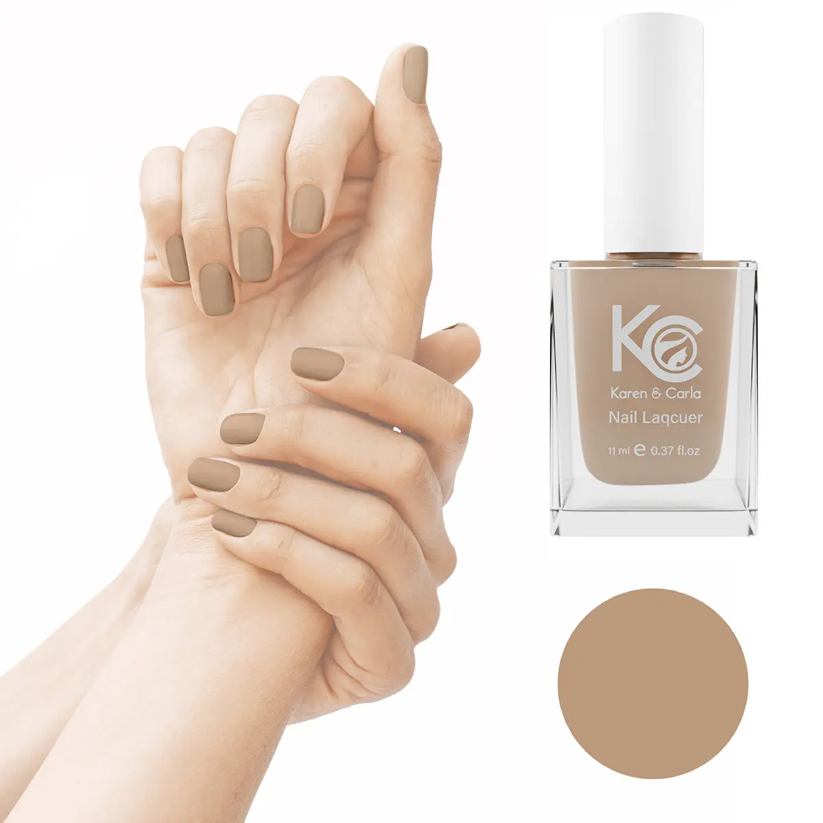 Karen And Carla Nail Lacquer Vanilla 130 - view 3
