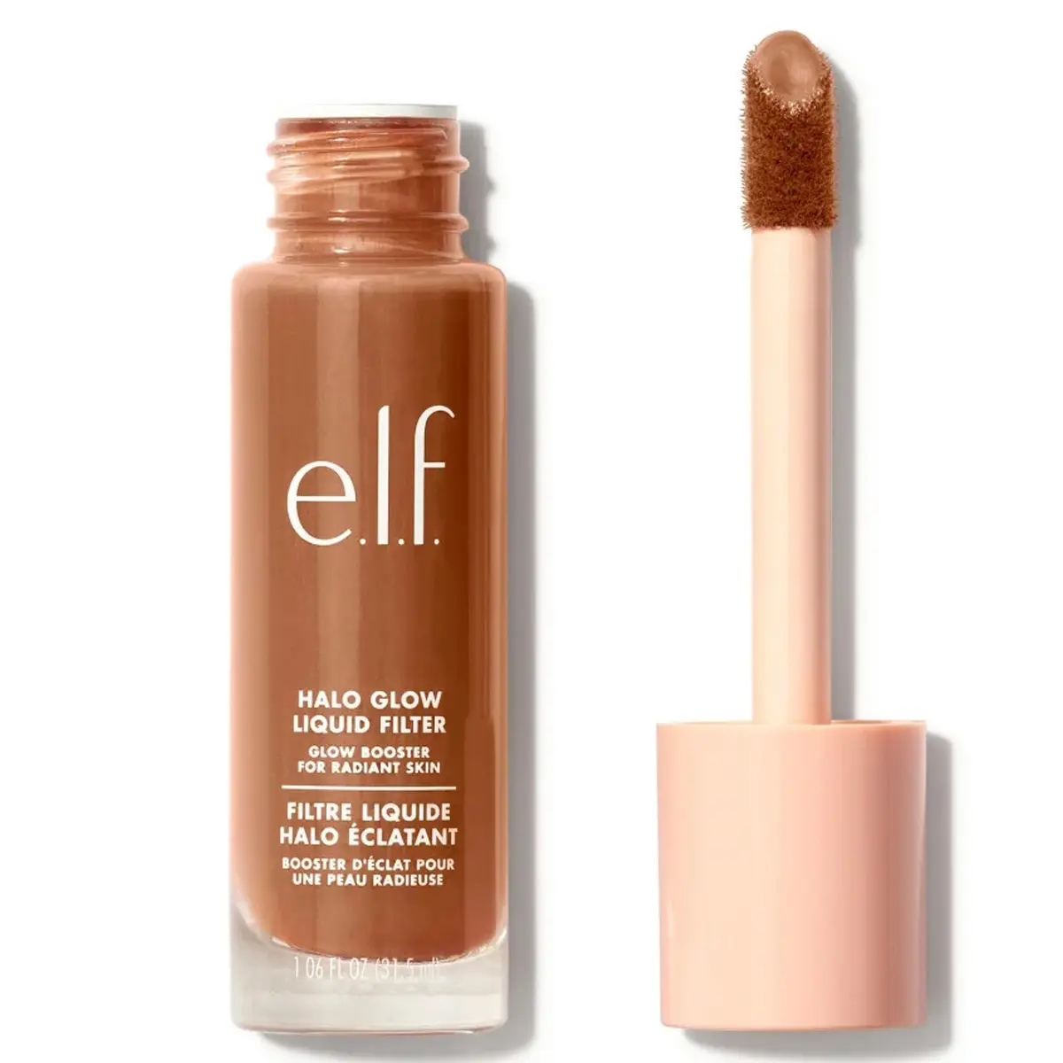 Elf Foundation Hello Glow Liquid Filter 6 Tan Deep  - view 1