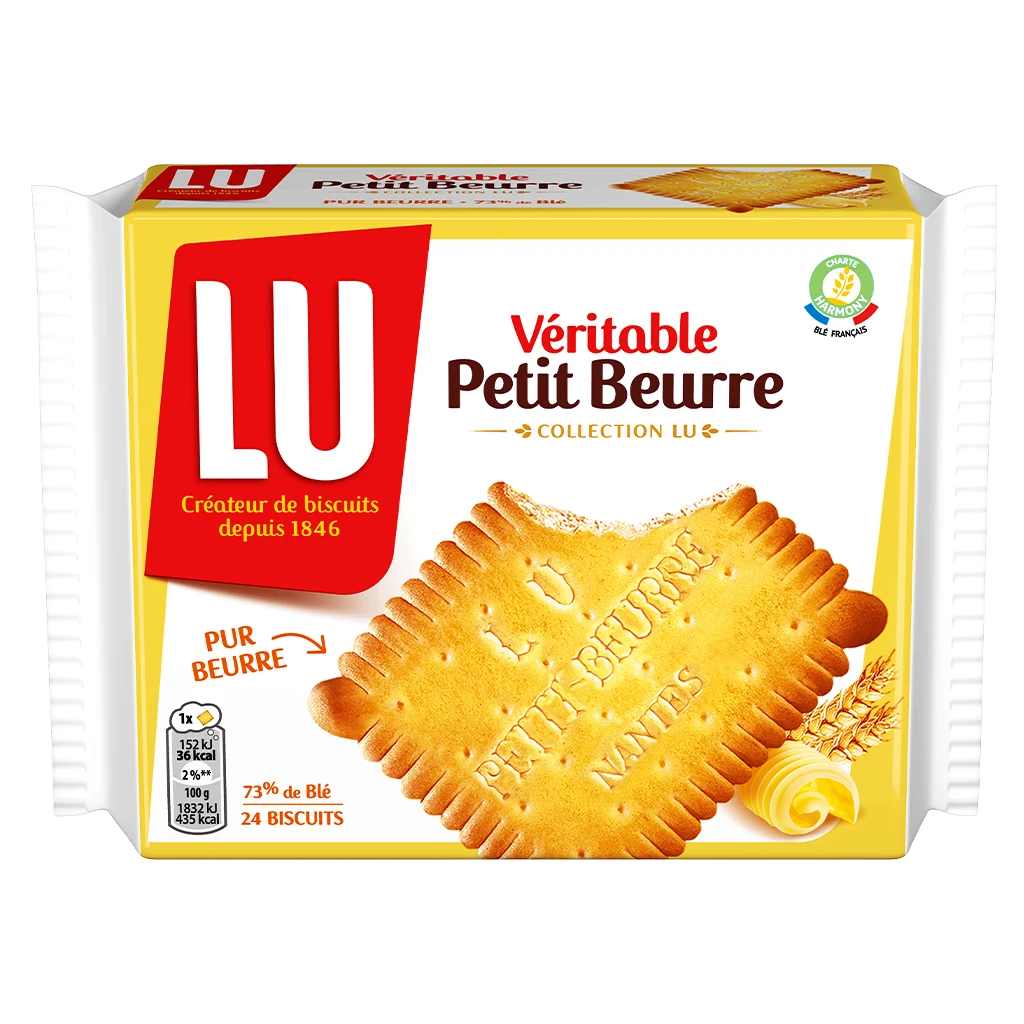 Lu Veritable Petit Beurre Biscuit with Butter 200 gm 