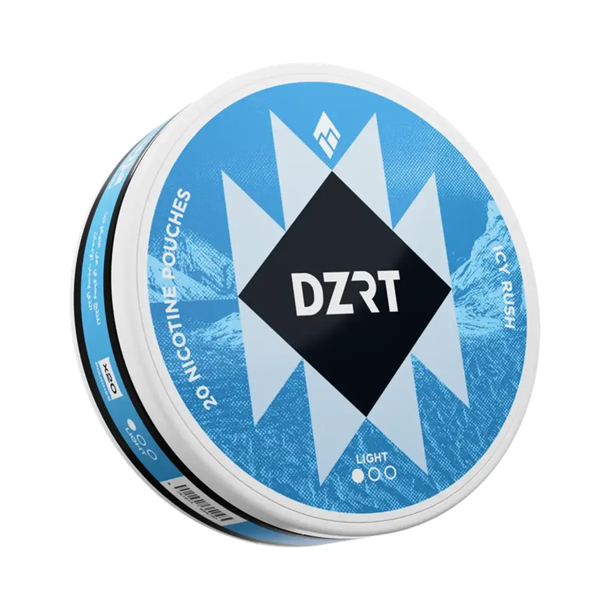 DZRT Nicotine Icy Rush Light 4 mg 20 Pouch - view 2