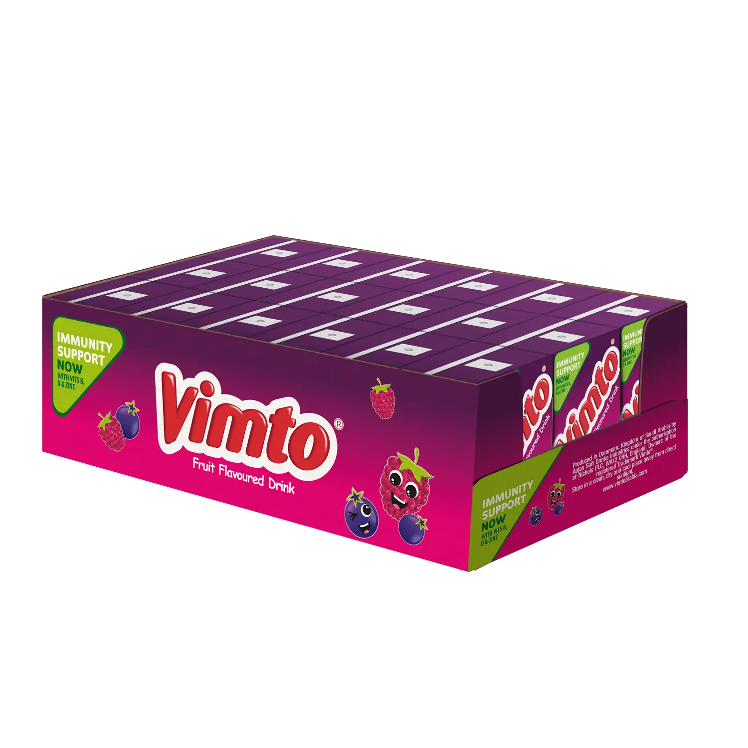 Vimto Fruit Flavoured Drink Tetra 125MlX18 - view 2