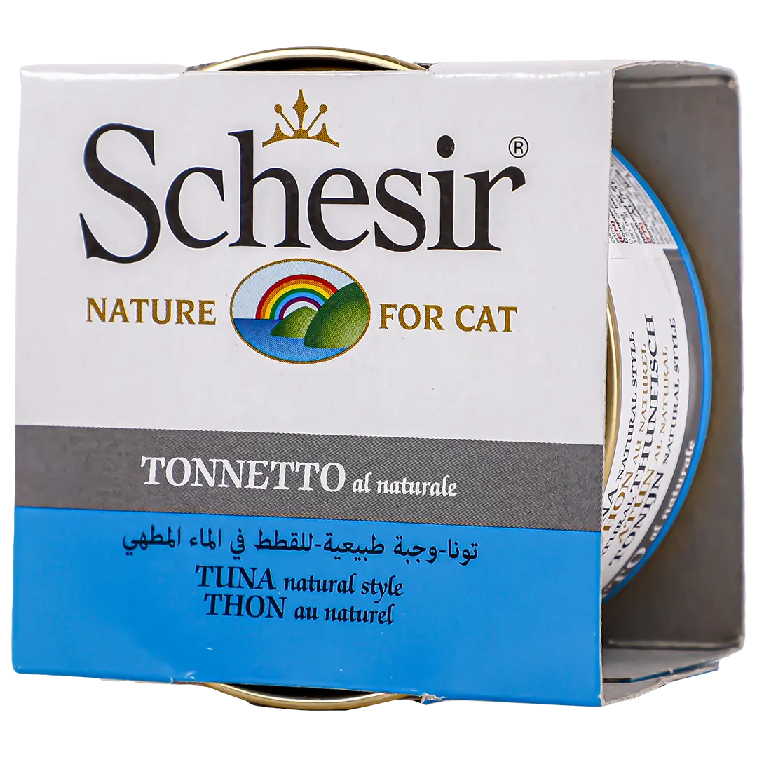 Schesir Cat Tuna water cooked 85 gm - view 1