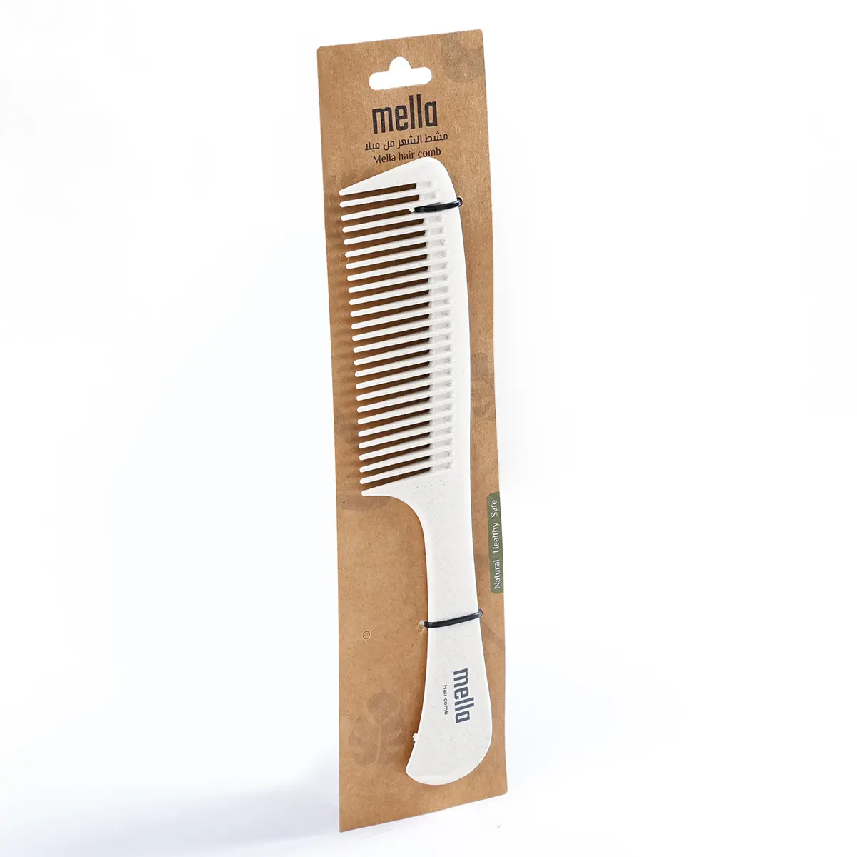 Mella Hair Styling Comb Suitable For All Hair Types Light Beige - view 1