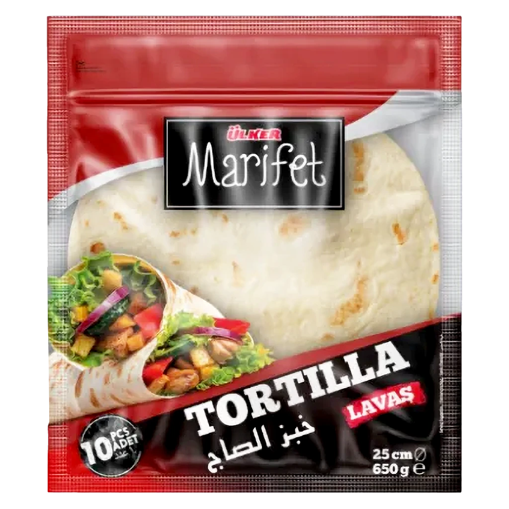 Ulker Tortilla White 10 pcs 650 gm