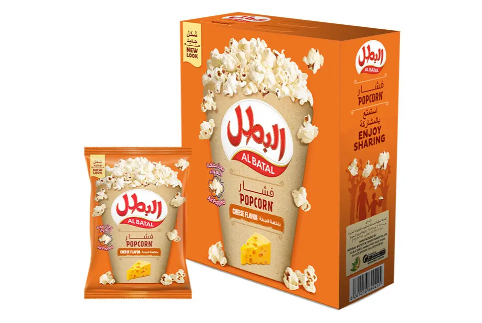 Al Batal Popcorn Cheese 18 pcs 14 gm - view 1