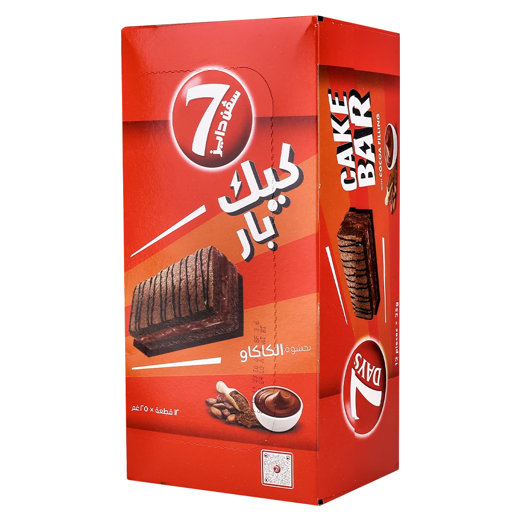 7Days Cake Bar Mini Chocolate Box 25GmX12