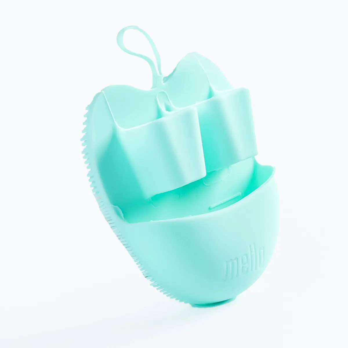 Mella Small Silicone Facial Cleansing Brush Green - view 2