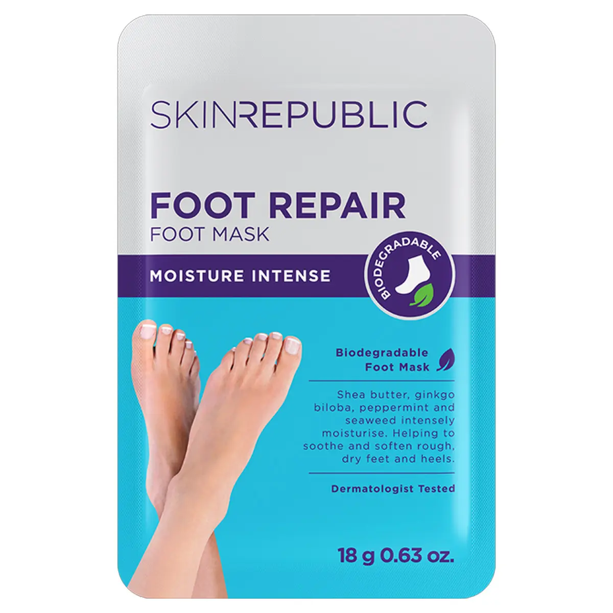 Skin Republic Foot Repair Mask Intense Moisture 18 gm - view 2
