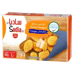 Sadia Breaded Chicken Nuggets Crispy 400 gm