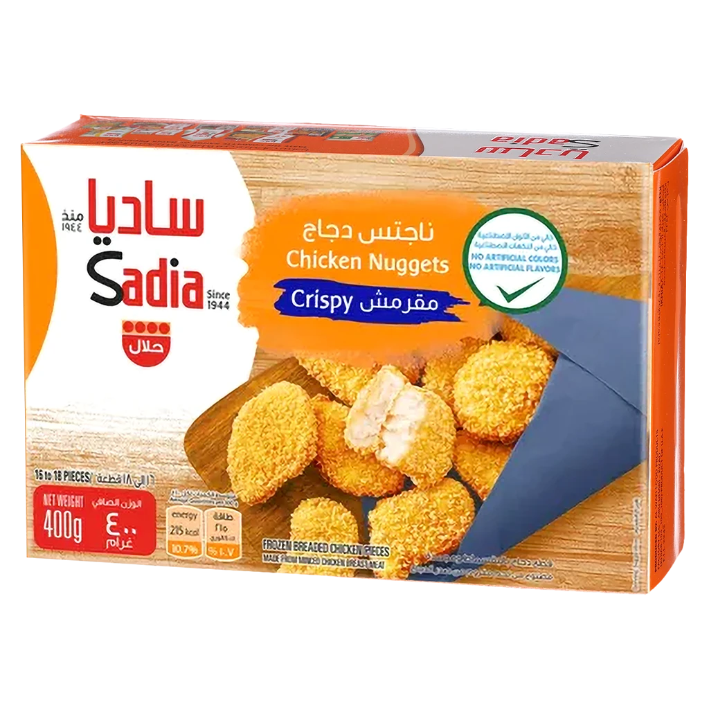 Sadia Breaded Chicken Nuggets Crispy 400 gm