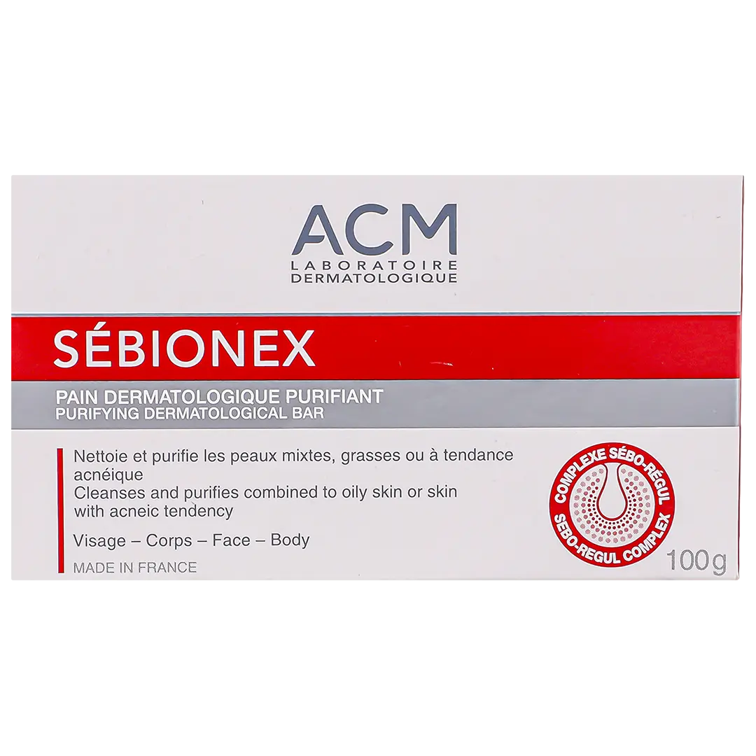 Acm Sebionex Purifying Dermatological Bar 100 gm - view 2