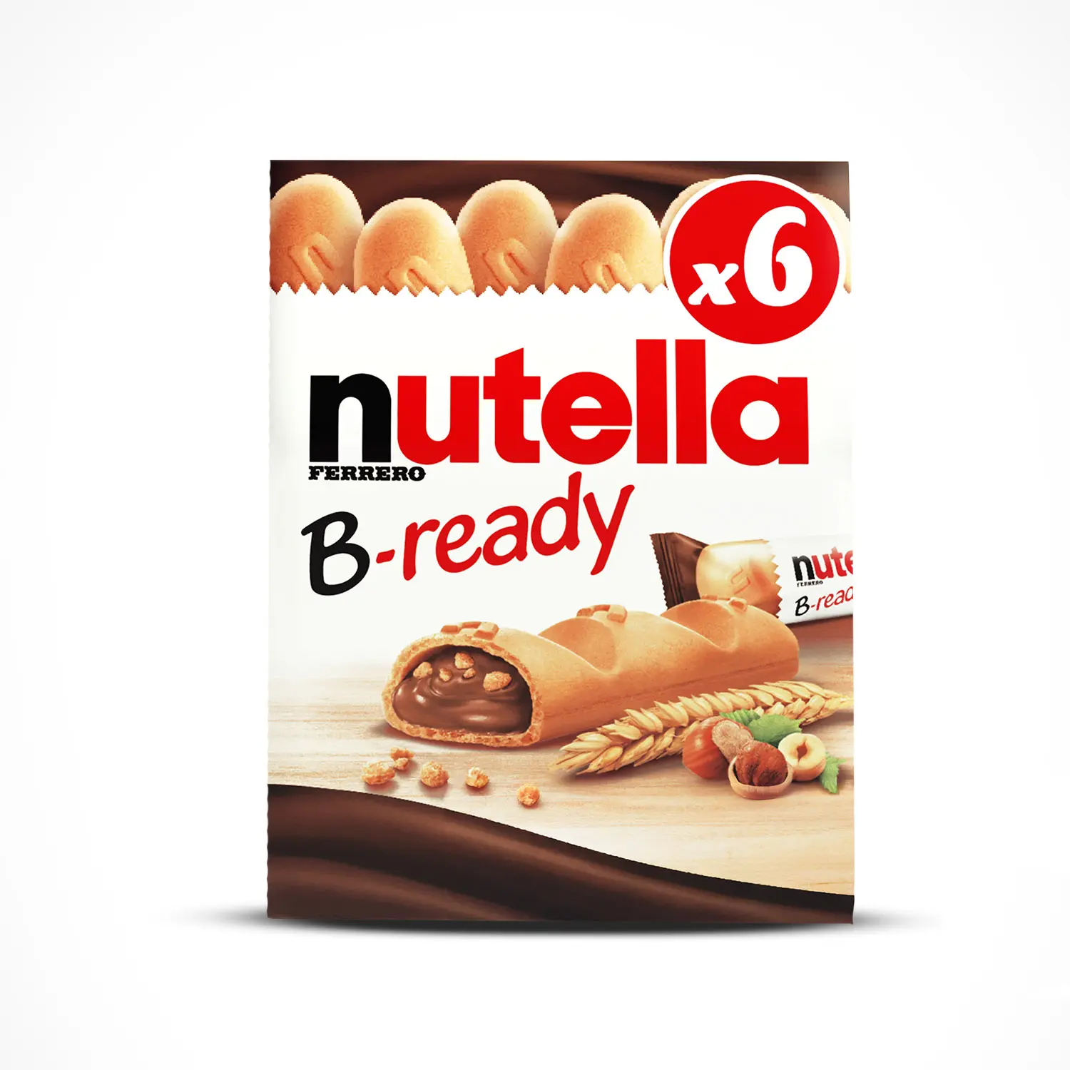 Nutella B Ready Wafer Chocolate 6 Pieces - view 2