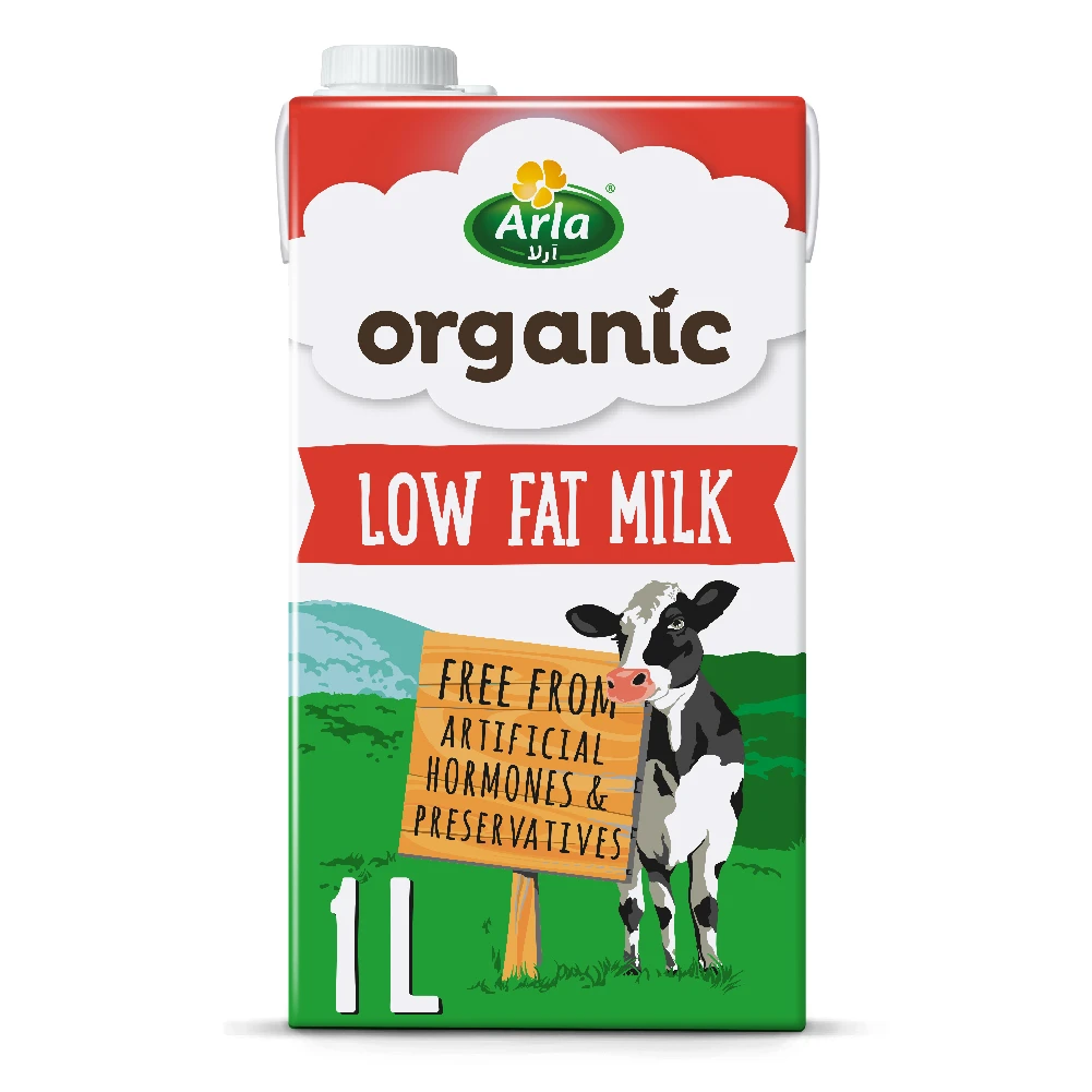 Arla Organic Milk Low Fat 1 L