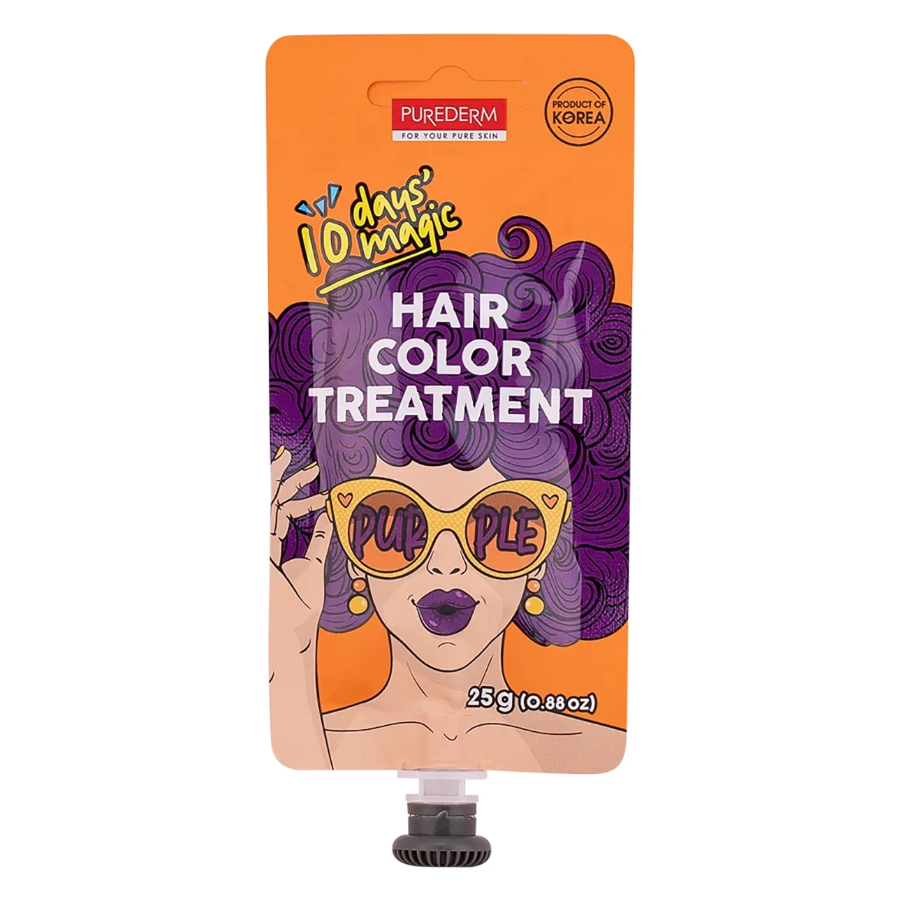 Purederm Hair Color Treatment Purple