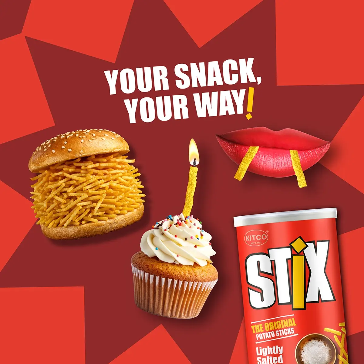 Kitco Stix Lightly Salted 40 gm - view 5