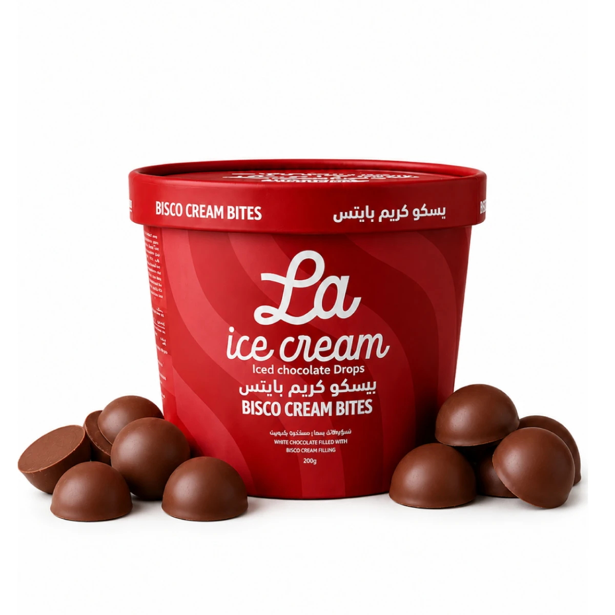La Ice Cream Bisco Kunafa Filling 200 gm