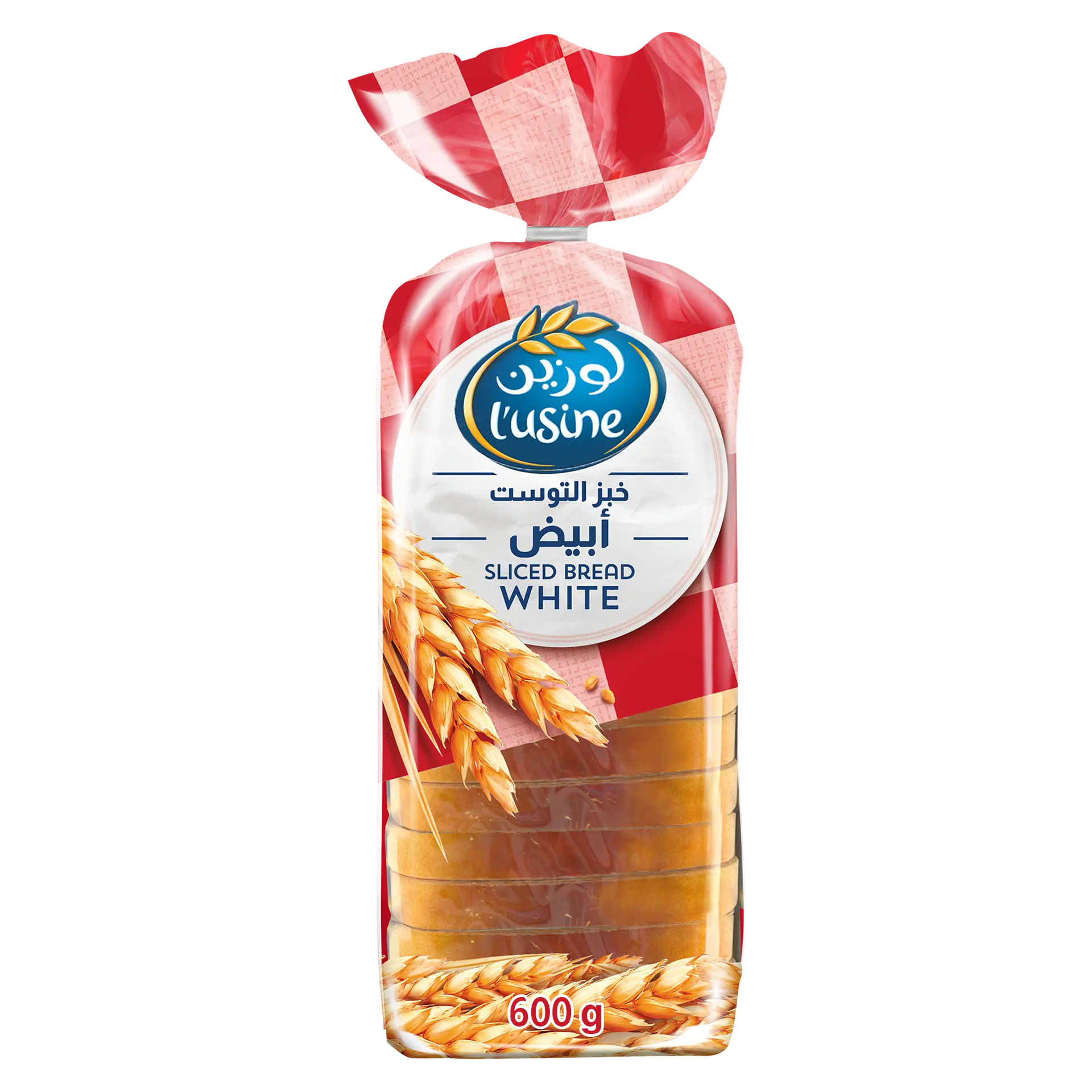 Lusine Bread Sliced White 600 gm - view 1