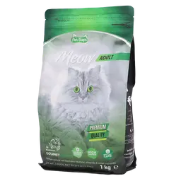 Pet Steps Meow Adult Cat Food Gourmet 1 kg