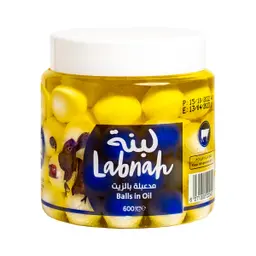 Yasmin Farms Labnah Balls with Oil  Container 600 gm