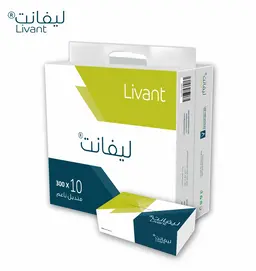 Livant Soft Tissue Facial Tissue 10 pcs 300 Sheet