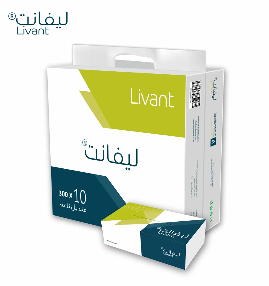 Livant Soft Tissue Facial Tissue 10 pcs 300 Sheet