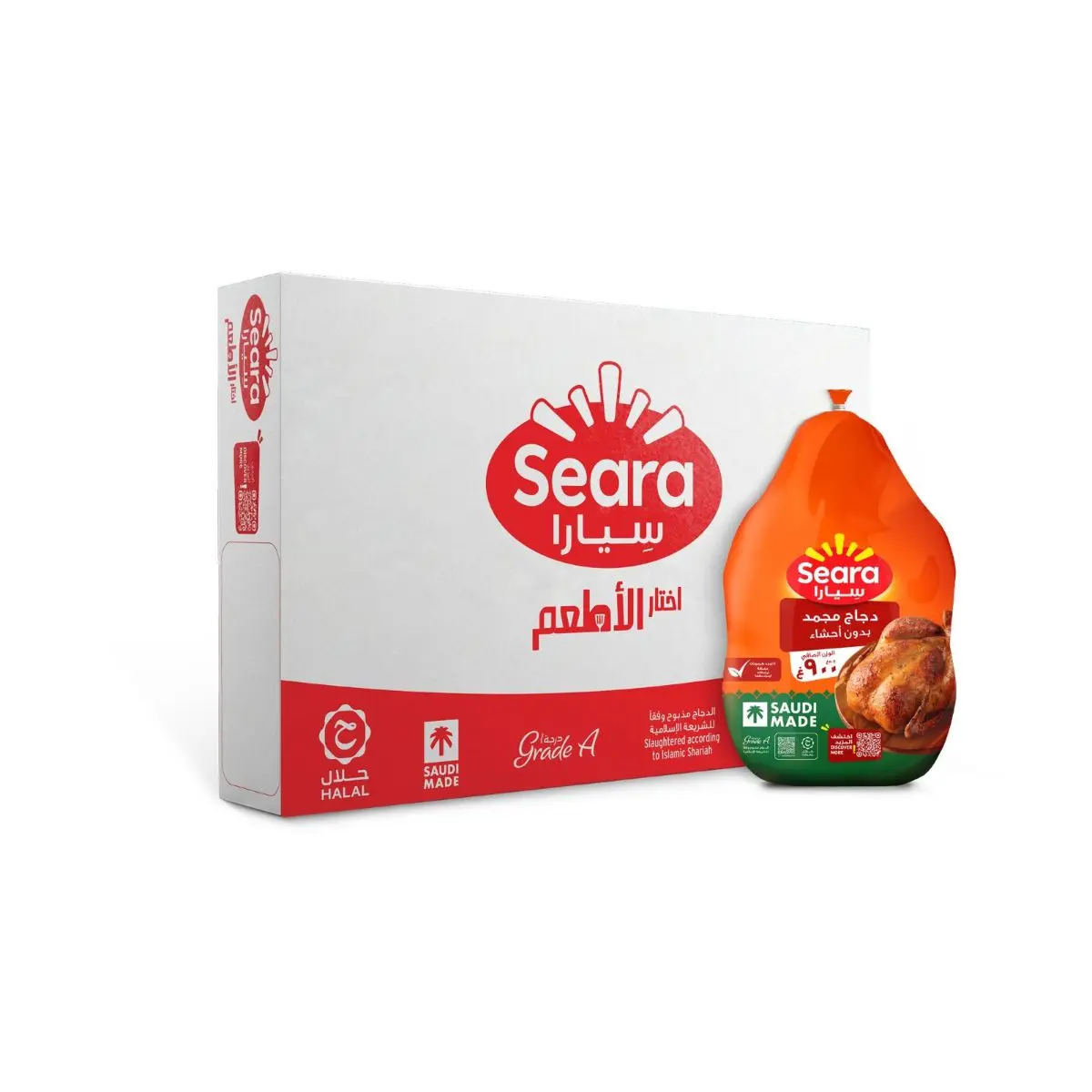Seara Whole Chicken Frozen 10 pcs 900 gm - view 1