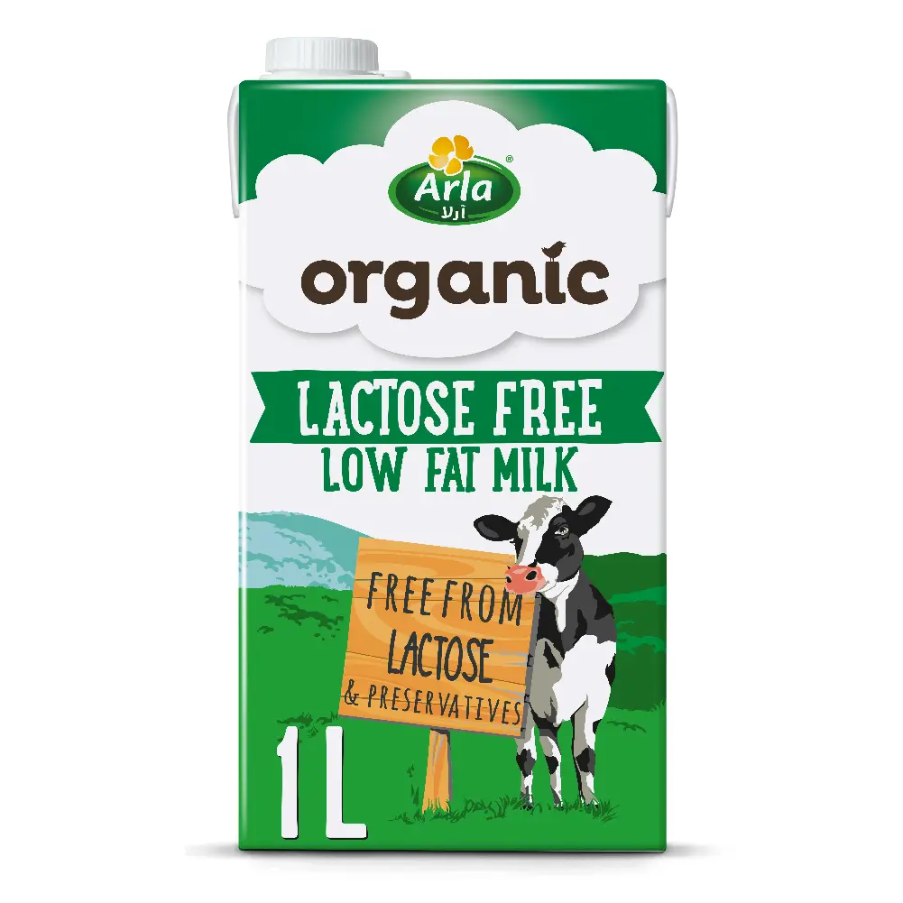 Arla Organic Milk Lactose-Free Low Fat 1L - view 1