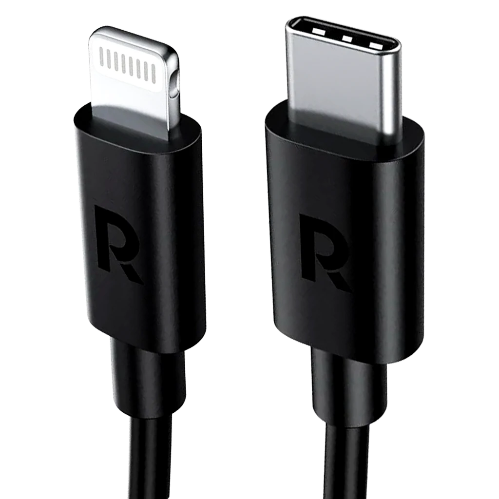 Ravpower Type C Lightning Cable 1M  Black