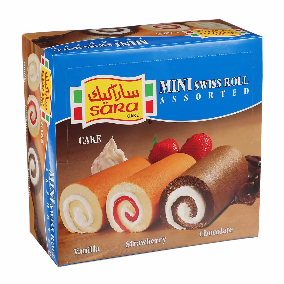 Sara Cake Single Mini Roll Assorted - view 1