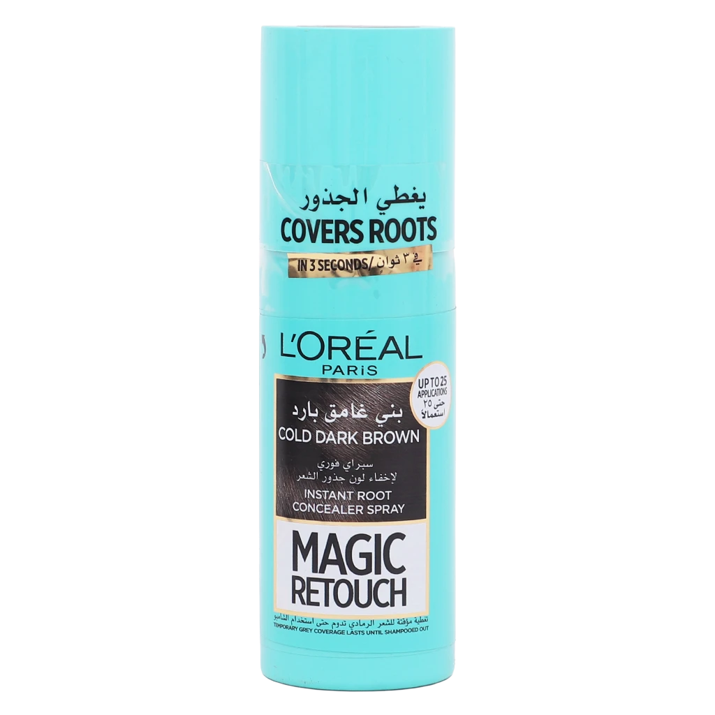 L'Oreal Paris Magic Retouch Hair Color Spray Cold Dark Brown 75 ml