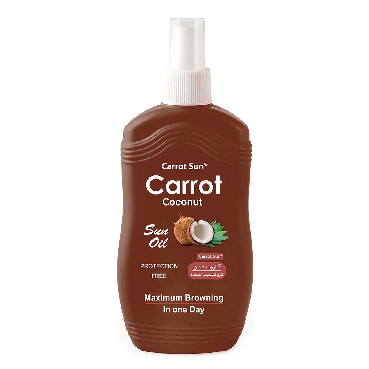 Carrot Sun Tan Oil Coconut 200 ml - view 1