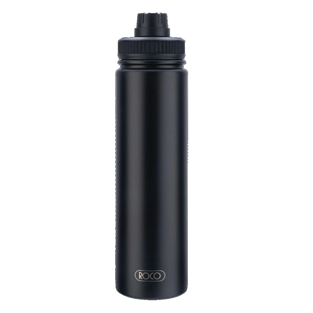 Roco Water Bottle Stainless Steel 750 ml Black