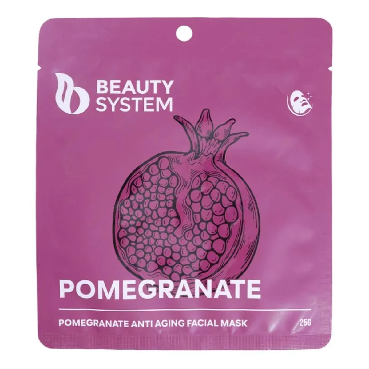 Beauty System  Pomegranate Anti Aging Facial Mask