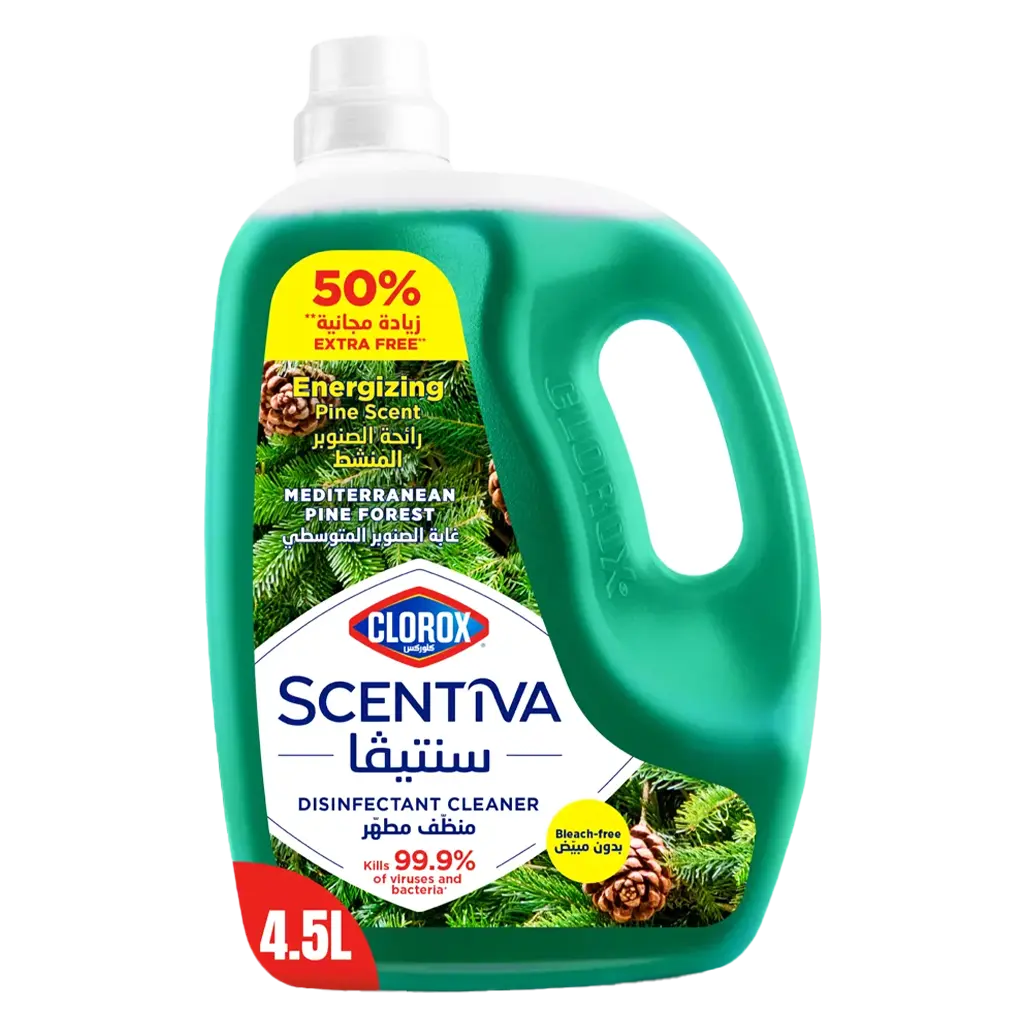 Clorox Scentiva Multipurpose Disinfectant Floor Pine  4.5 L - view 1