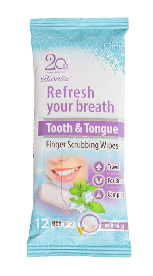 Bionic Finger Scrubbing Wipes Teeth Whitening 12 pcs - view 4