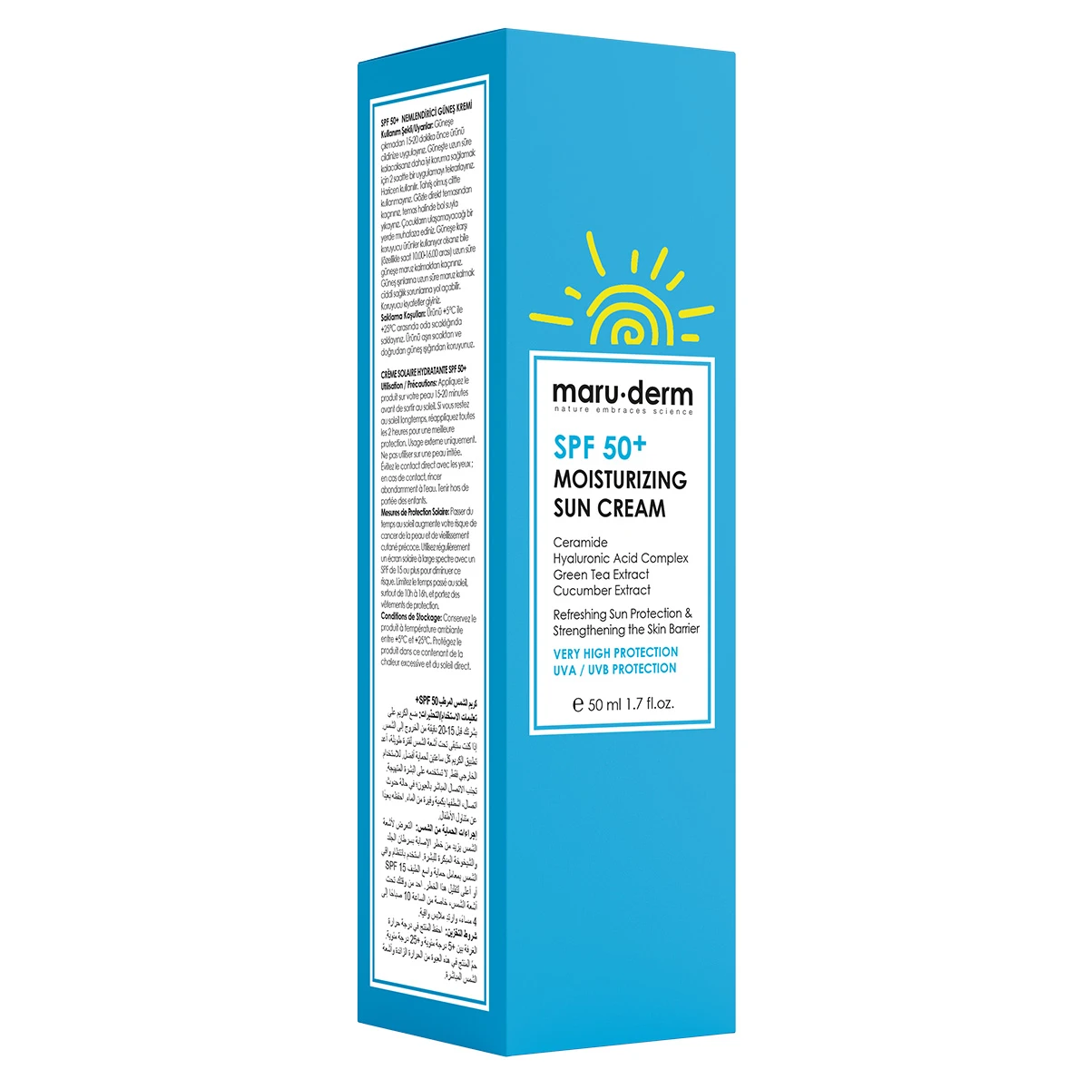 Maruderm SPF 50+ Moisturizing Sun Cream 50 ml