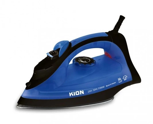 Kion Steam Iron With Self Cleaning Function 380 ml 2200w Blue