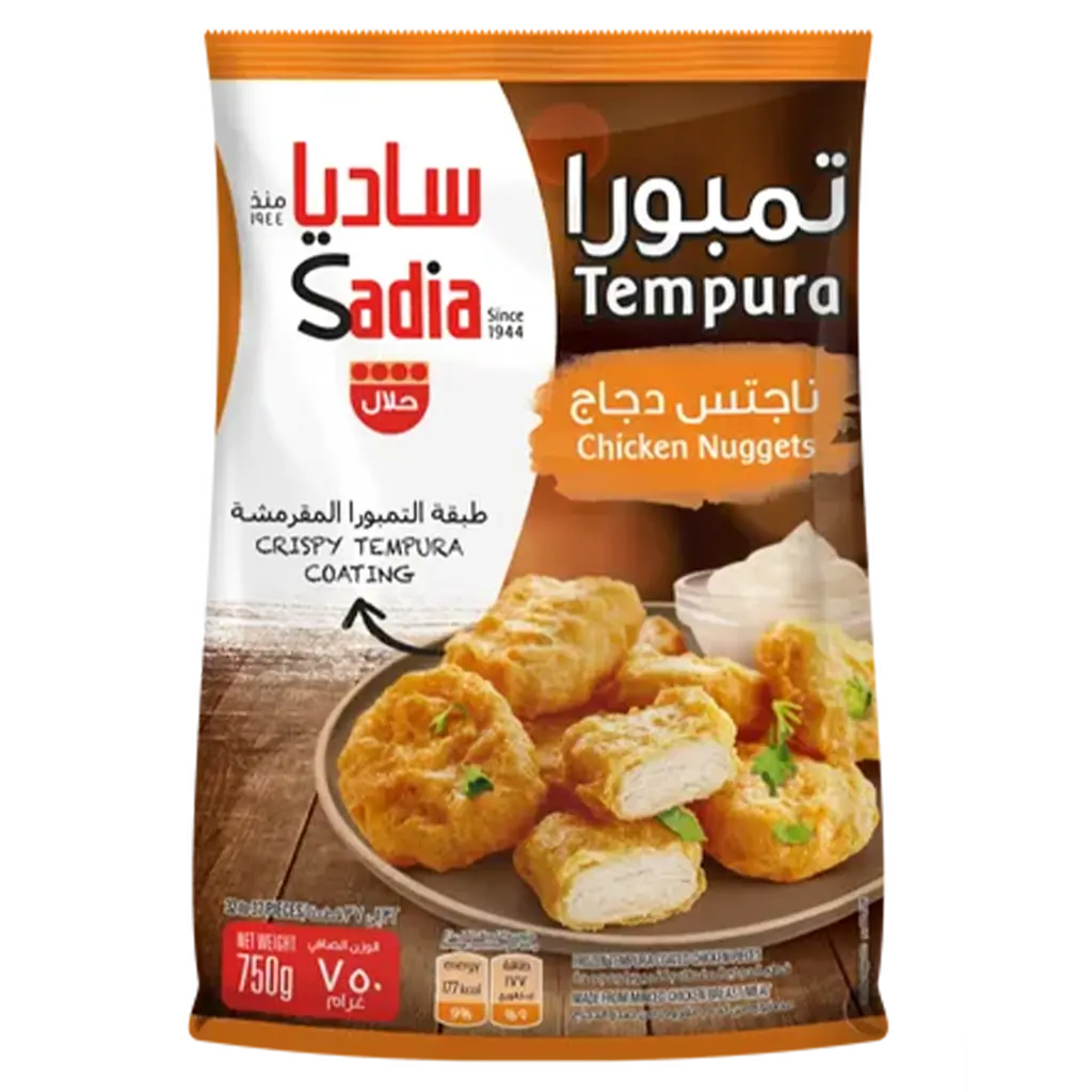 Sadia Breaded Chicken Nuggets Tempura Frozen 750gm  - view 1