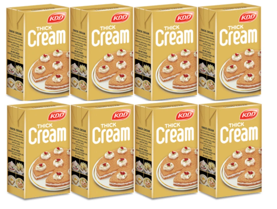 Kdd Thick Cream Gamer 8 pcs 125 ml