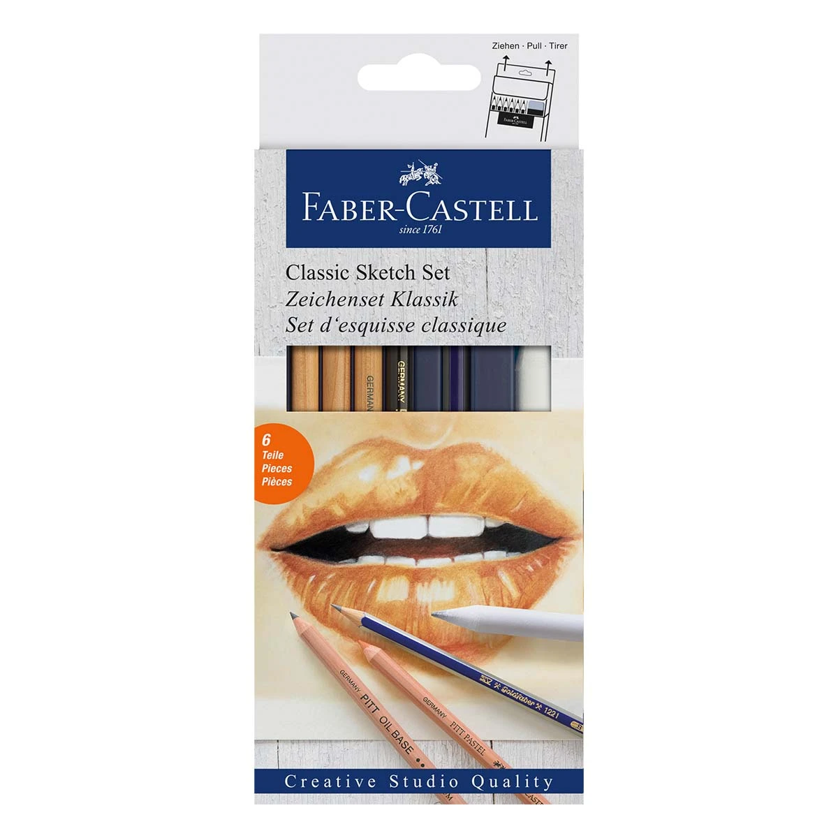 Faber Castell Drawing Set Classic 6 pcs 