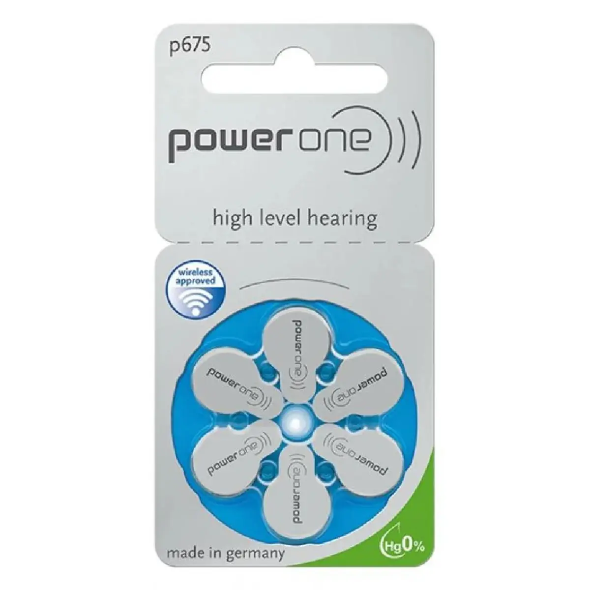 Power One P675 Hearing Aid Batteries 10 pcs - view 1