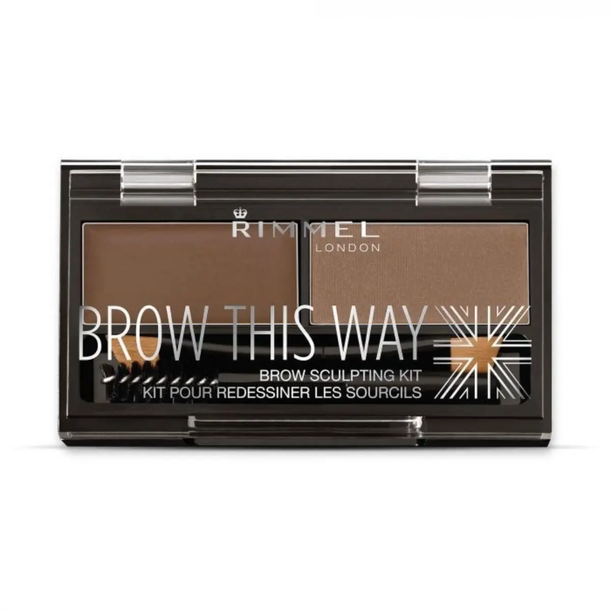 Rimmel London Brow This Way Eyebrow Powder Kit Med Brown - view 1