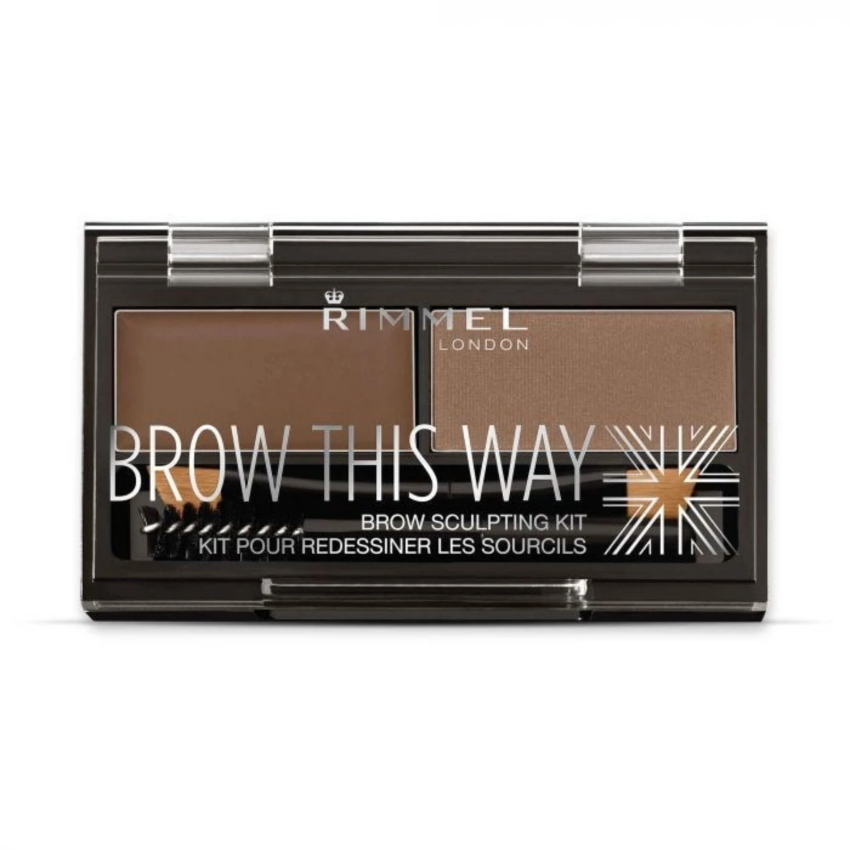 Rimmel London Brow This Way Eyebrow Powder Kit Med Brown