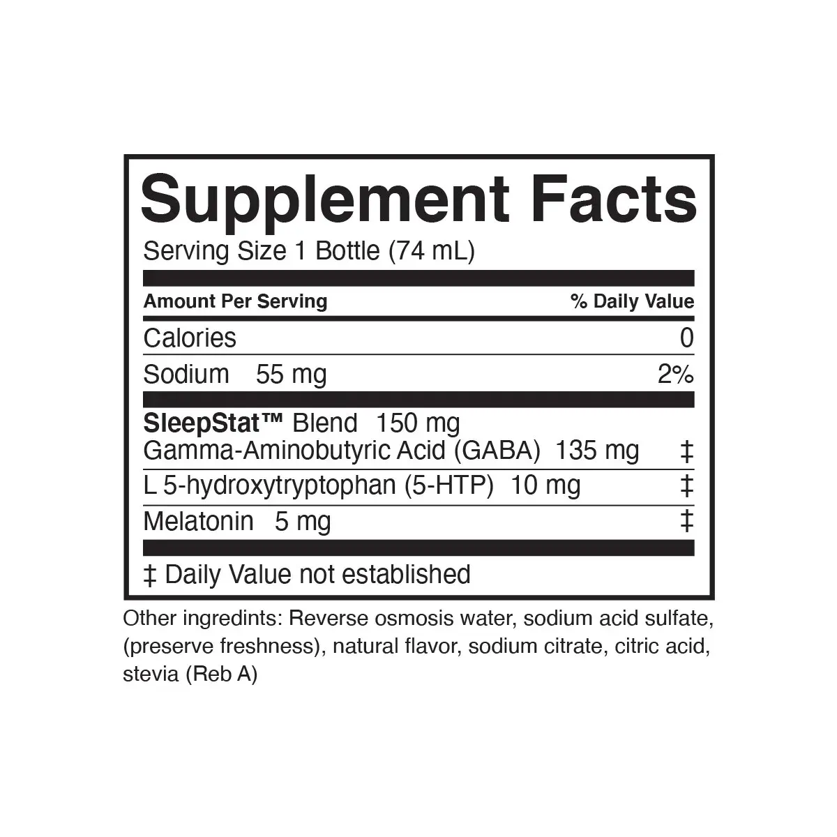 Dream Water Sleep Aid Shots 74 ml - view 10