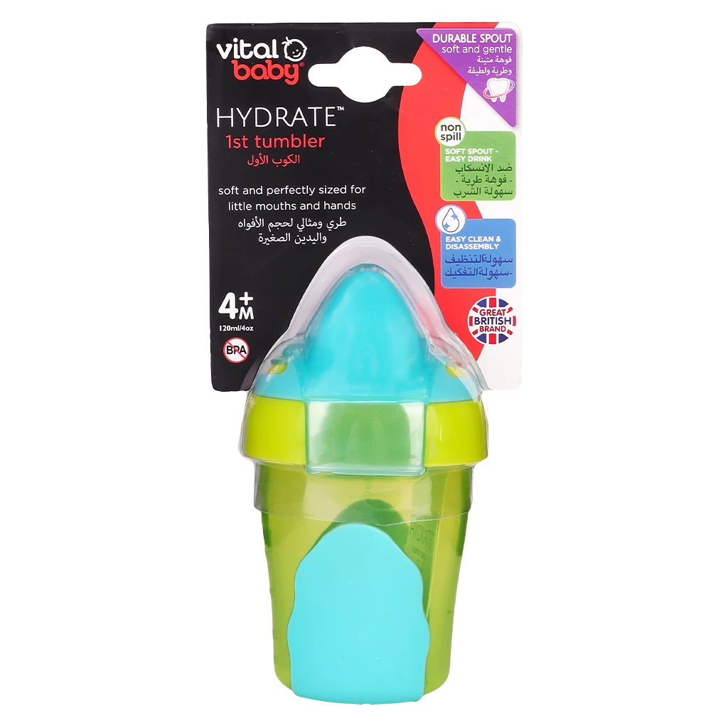 Vital Baby HYDRATE 1st tumbler pop