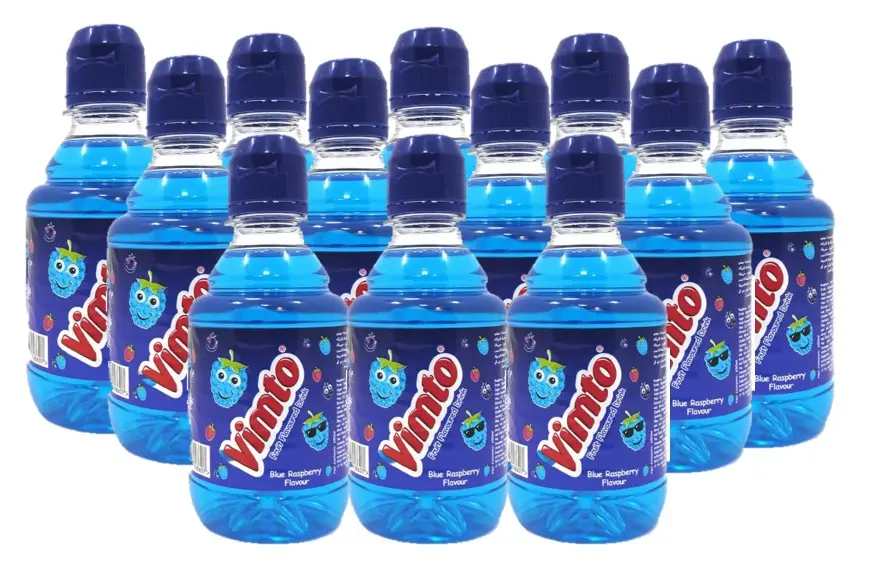 Vimto Blue Raspberry Fruit Flavoured Drink Pet 250MlX12 - view 1