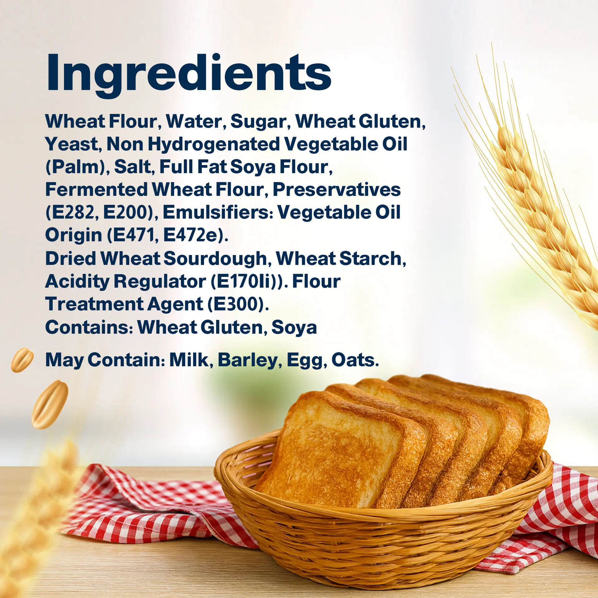 Lusine Bread Sliced White 600 gm - view 3