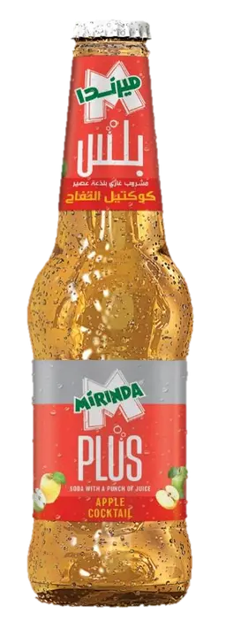 Mirinda Plus Carbonated Drink  Apple Flavour 300 ml